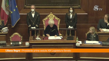 Segre "Incombe su di noi l'agghiacciante atmosfera della guerra"