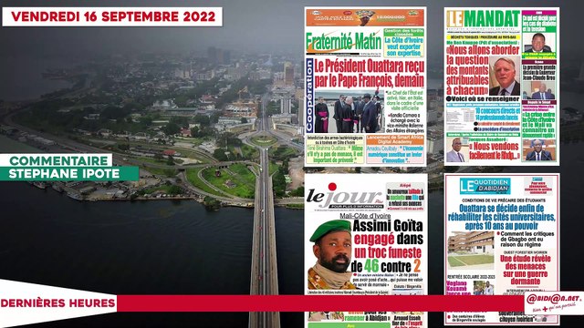 Le Titrologue du 16 septembre 2022- Assimi Goïta engagé dans un troc funeste de 46 contre 2