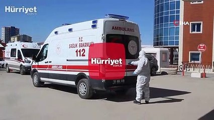 Sivas’ta yüksek ateş sorunu yaşayan Afgan, gözetim altında