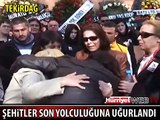 ŞEHİTLER SON YOLCULUĞUNA UĞURLANDI