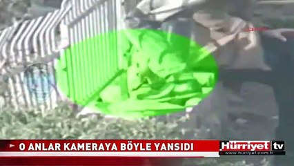 ANKARA ADLİYESİ BAHÇESİNE MERMİ KOYARKEN BÖYLE YAKALANDILAR