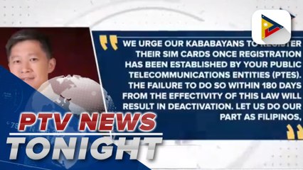 Solons urge public to register SIM cards to avoid deactivation