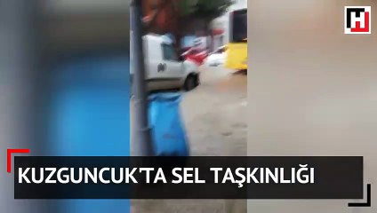 Kuzguncuk'ta sel taşkını