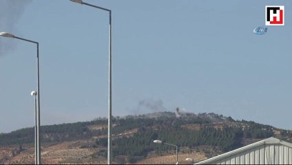 Burseya Dağı bombalanıyor