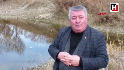 Eber Gölü'nde su, günden güne azalıyor