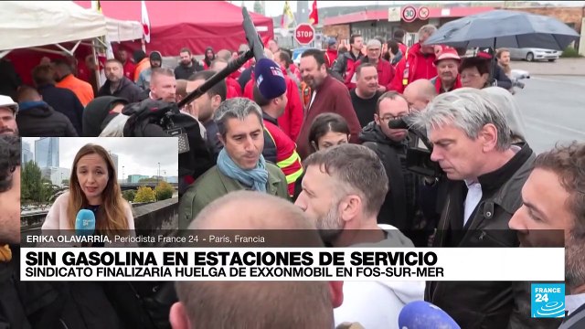 Informe desde París: un grupo de refinerías retoma labores aunque la huelga continúa