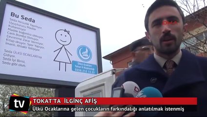 Tokat Ülkü Ocakları’ndan ilginç afiş