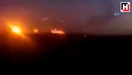 Afrin'de sıcak çatışma anları böyle görüntülendi