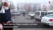 Yaşlı adamı rehin alıp fidye istediler!