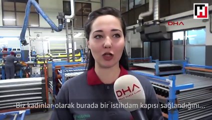 Kadınlar ağır sanayide erkekler kadar başarılı oldu