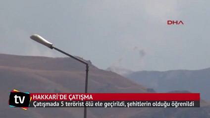 Hakkari'de üç asker şehit oldu