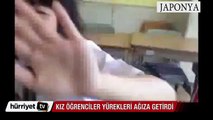 Ninja liseli kızların videosu sosyal medyada ilgi odağı oldu