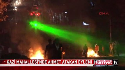 GAZİ MAHALLESİ'NDE AHMET ATAKAN EYLEMİ