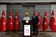 Siirt gündem haberleri: Diyanet İşleri Başakanı Erbaş, Siirt Vali Osman Hacıbektaşoğlu'nu ziyaret etti