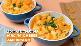 Receitas na Caneca: Mac and Cheese Americano