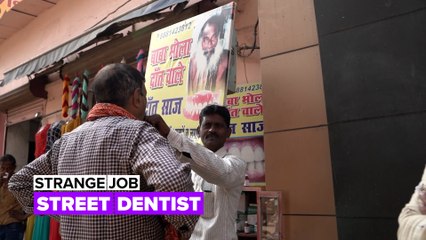 What a street dentist in India really does