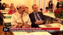 Cumhurbaşkanı Erdoğan'ı duygulandıran anlar