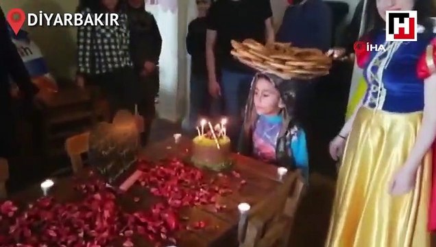 Simit satan çocuk Taylan’a doğum günü sürprizi