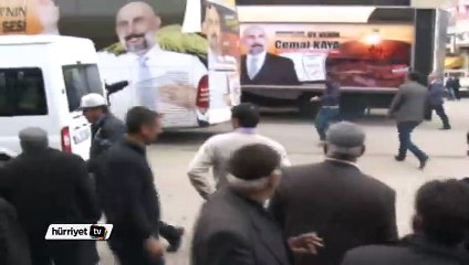 Ağrı Bağımsız Milletvekili Cemal Kaya'ya silahlı ve taşlı saldırı