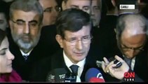 Davutoğlu patlamayla ilgili soruları yanıtladı