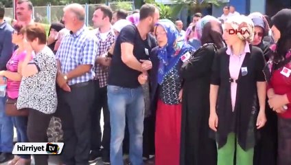 Şehit komiser Ahmet Çamur'un naaşı Trabzon'a getirildi