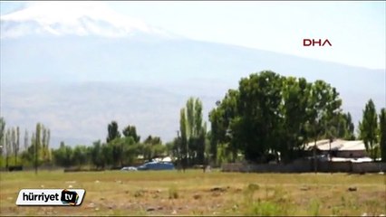 Ağrı Dağı'na ilk kar yağdı