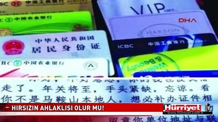 HIRSIZIN YAPTIĞI KARŞISINDA ŞOKE OLDU