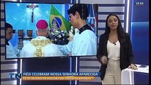 Fiéis celebram dia da padroeira do Brasil