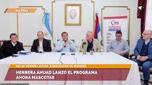 Herrera Ahuad lanzó el programa Ahora Mascotas