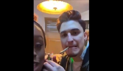 Des boucles d’oreilles briquet... mauvaise idée