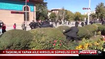 ATATÜRK ANITI'NDA TAŞKINLIK YAPAN AİLE HIRSIZLIK ŞÜPHELİSİ ÇIKTI