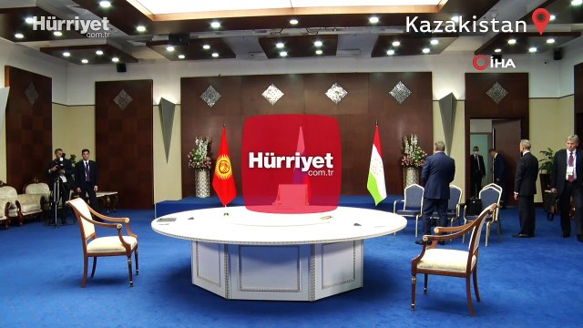 Rusya, Kırgızistan ve Tacikistan liderleri Astana'da bir araya geldi