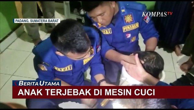 Anak Balita 4 Tahun Terjebak dalam Pengering Mesin Cuci, Orang Tua Panik Panggil Petugas Damkar!