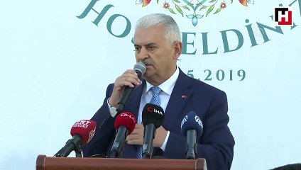 Binali Yıldırım Pendik'te iftar programında konuştu