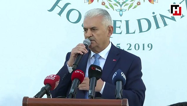 Binali Yıldırım Pendik'te iftar programında konuştu