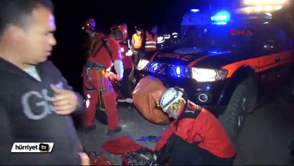 Fethiye'de 600 metrelik uçuruma yuvarlanan cipte aynı aileden 3 kişi öldü