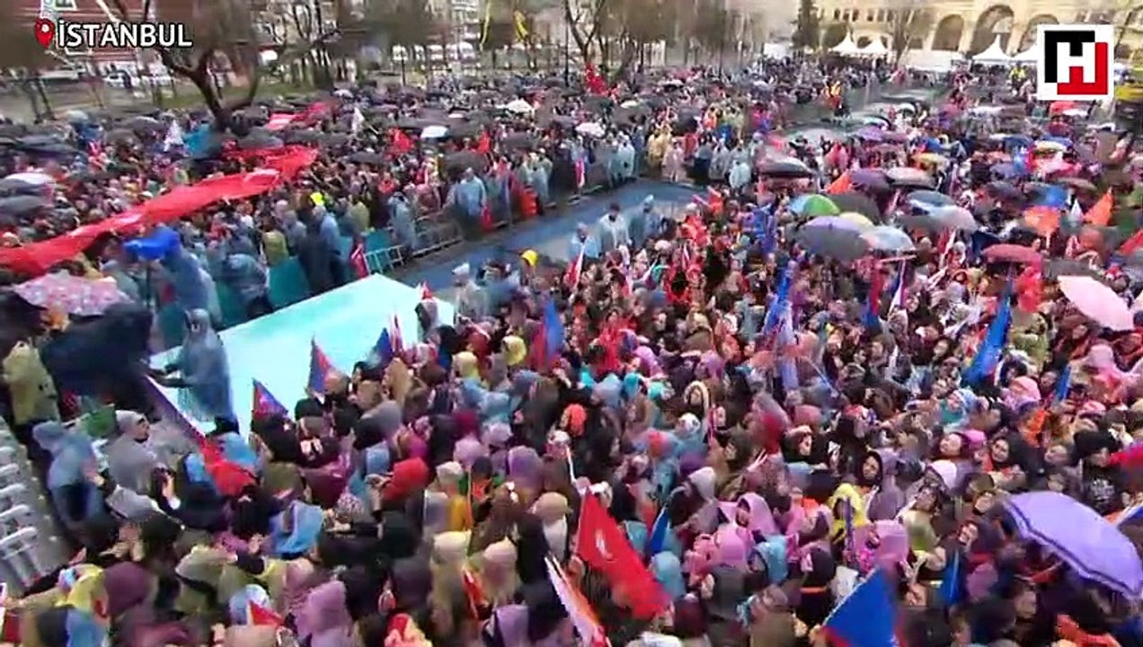 Cumhurbaşkanı Recep Tayyip Erdoğan, Büyükçekmece mitinginde konuştu