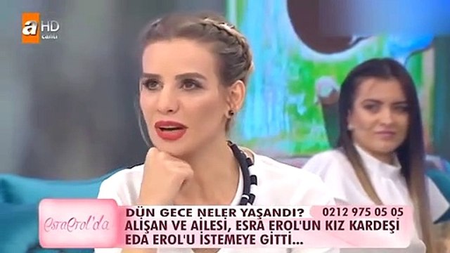 Eda Erol, Alişan aşkının mimarını Esra Erol açıkladı
