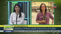 En Venezuela continúa búsqueda de desaparecidos tras deslave