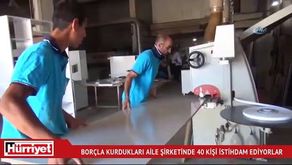 Borçla kurdukları aile şirketinde 40 kişiyi istihdam ediyorlar