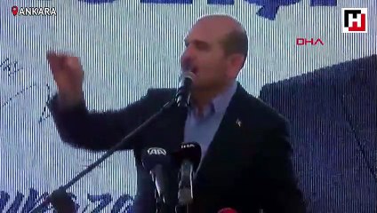 Süleyman Soylu, proje ve aday tanıtım toplantısında konuştu
