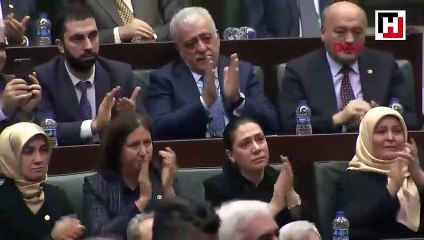 Şehit kızı Gülay Demir, AK Parti grup toplantısında kürsüye çıktı
