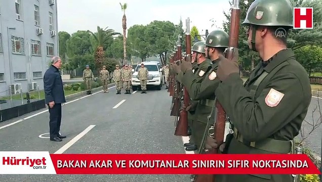 Akar ve Komutanlar sınırın sıfır noktasında