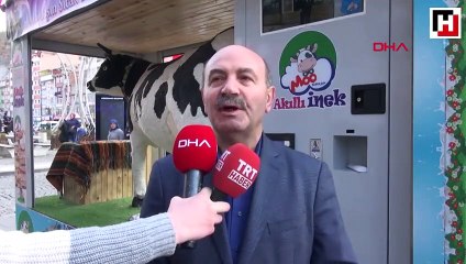 Gümüşhane'de 'akıllı inek' projesine ilgi