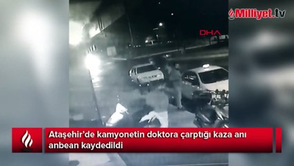 Ataşehir’de kamyonetin çarptığı doktor hayatını kaybetti