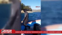 Akbük Koyu'nda tekne alabora, 2 ölü