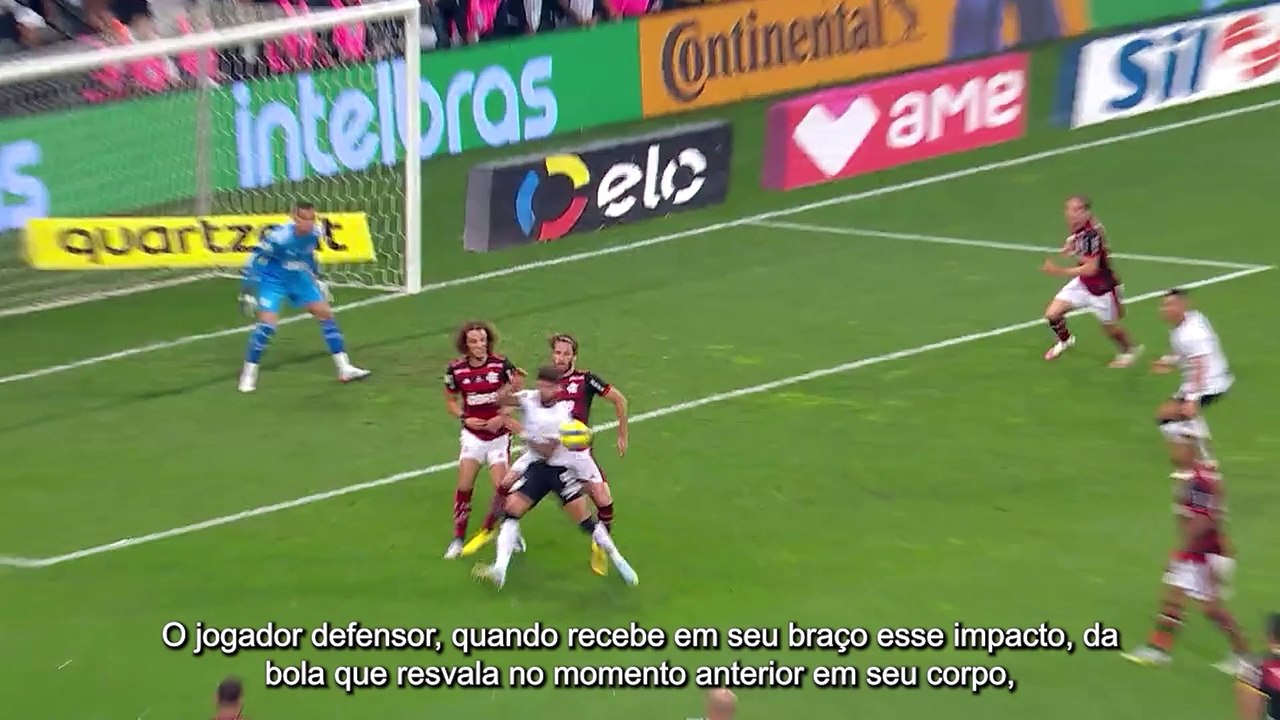 CBF libera áudios do VAR; lances de Athletico x Flamengo disponíveis