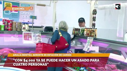 "Con $4.000 ya se puede hacer un asado para cuatro personas"