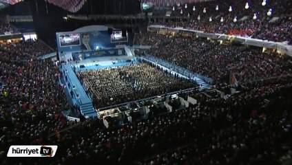 AK Parti İstanbul kongresinde Erdoğan şiiri