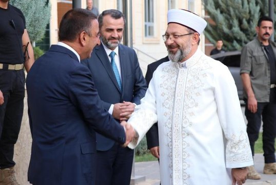 Siirt haberleri... Diyanet İşleri Başkanı Erbaş, Siirt Valiliğini ziyaret etti